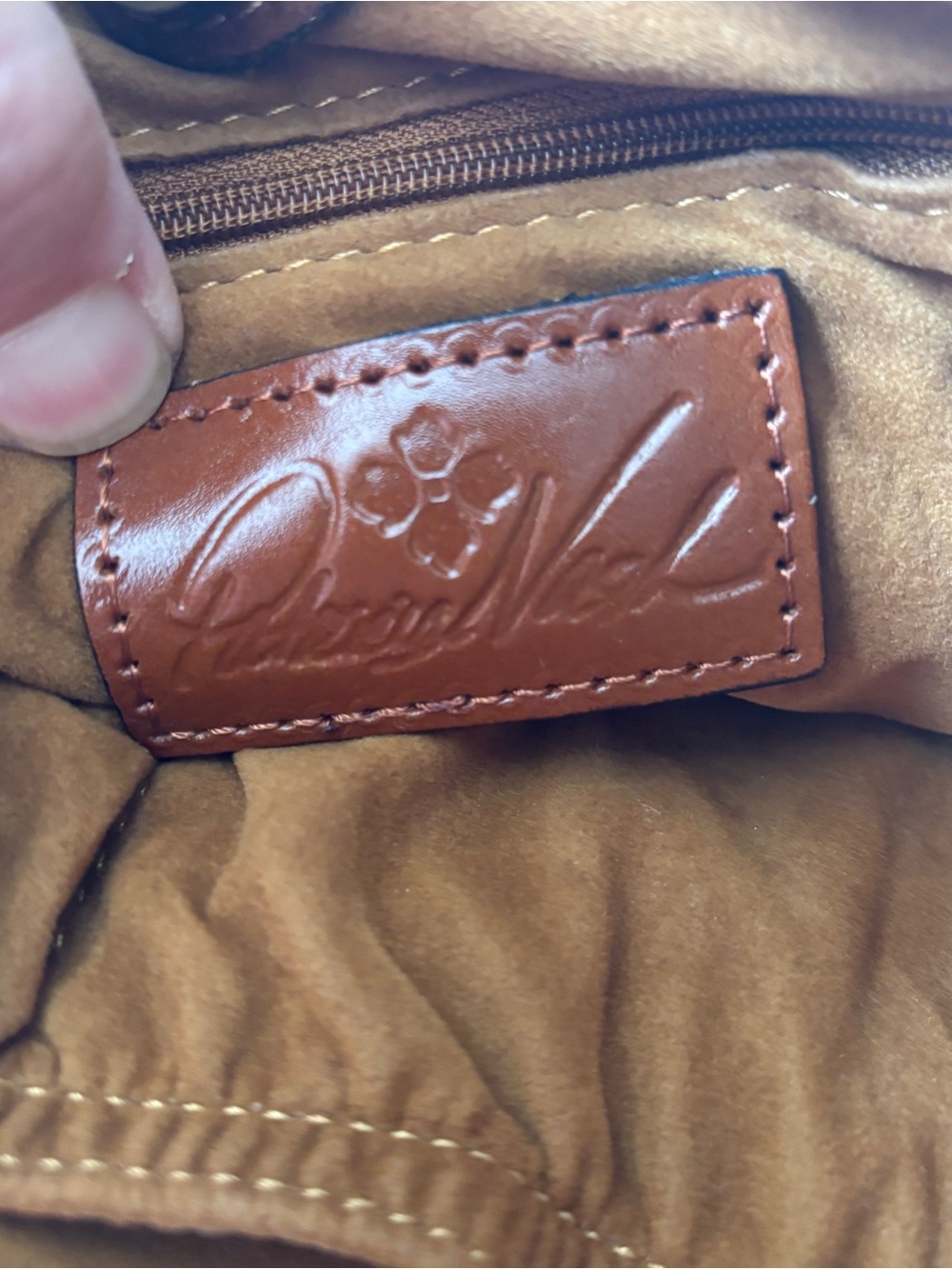 Patricia Nash Leather Italian Landscape Purse - Picture 7 of 13